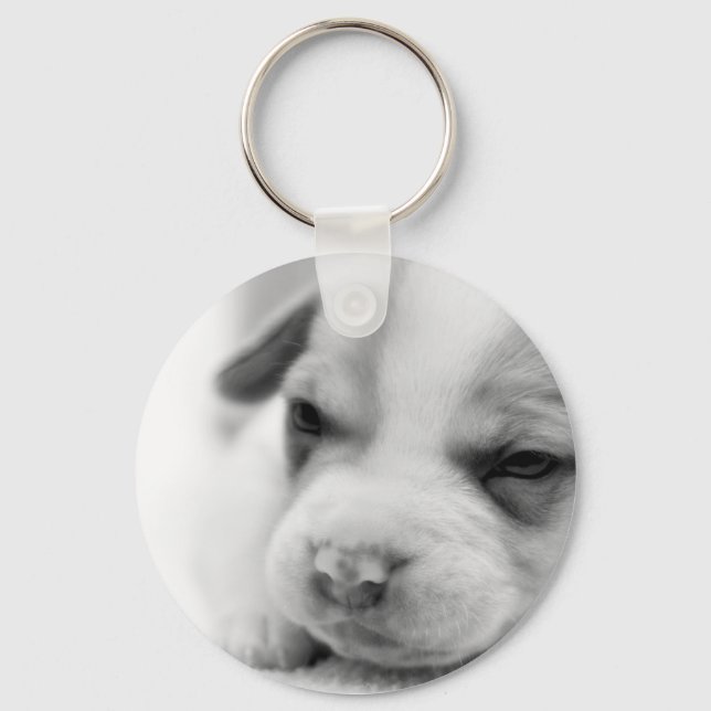 Pit Puppy Keychain Nyckelring (Framsida)