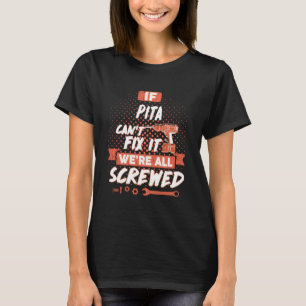 PITA Namn, PITA-familjen namn vapensköld T Shirt