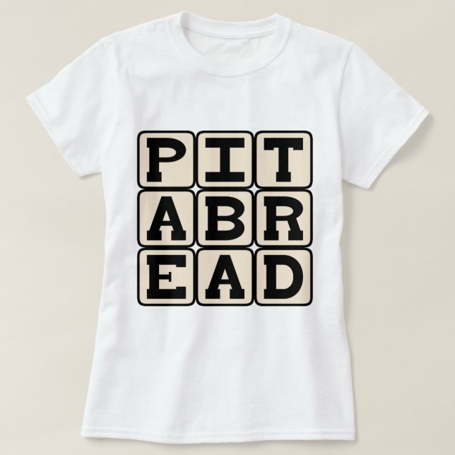 Pitabrd, Syrat bröd T-shirt (Design framsida)