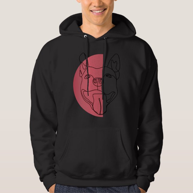 Pitbull 16 hoodie (Framsida)