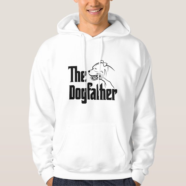 pitbull älskare hoodie (Framsida)