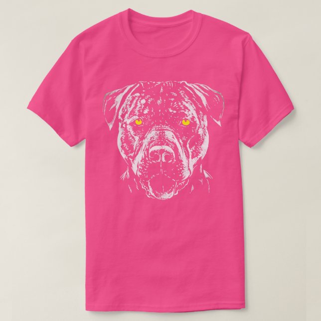 Pitbull American Bully Staffy Stbudsdshire Terrie T Shirt (Design framsida)