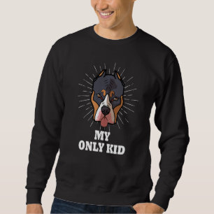 Pitbull är min enda Kid Pittie Pitbull Mamma Lång Ärmad Tröja
