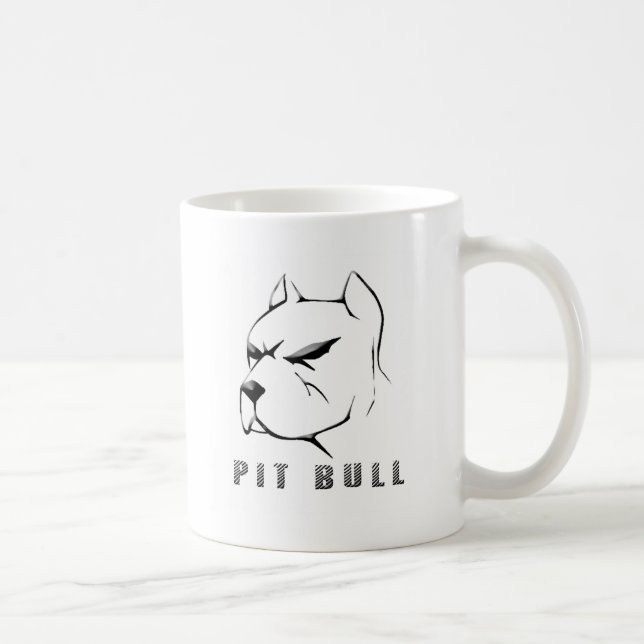 Pitbull attraktion kaffemugg (Höger)