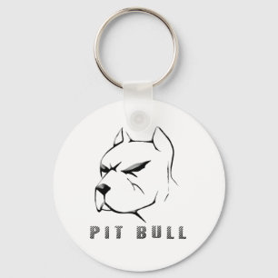 Pitbull attraktion nyckelring
