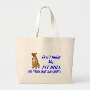PITBULL-BEDÖMNING JUMBO TYGKASSE