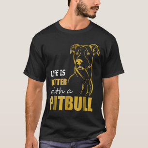 Pitbull Coola New Cute Funny Pit Bull Puppy Hund T Shirt