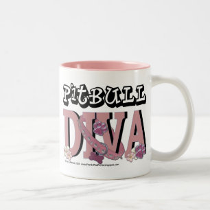 Pitbull DIVA Två-Tonad Mugg