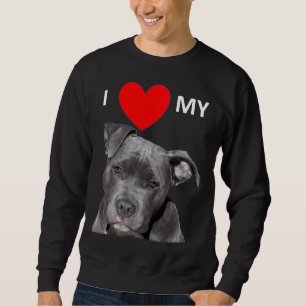Pitbull Doglover Lång Ärmad Tröja