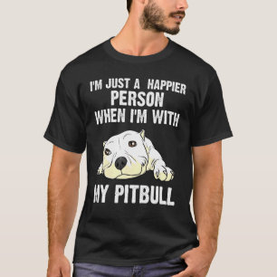 Pitbull För manar Women Pet Hund Hund Puppy Animal T Shirt