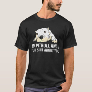 Pitbull För manar Women Pet Hund Hund Puppy Animal T Shirt