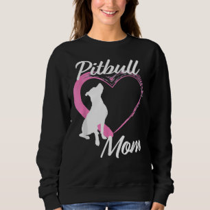Pitbull för Pitbull Älskare Cute Pitbull Mamma Ros T Shirt