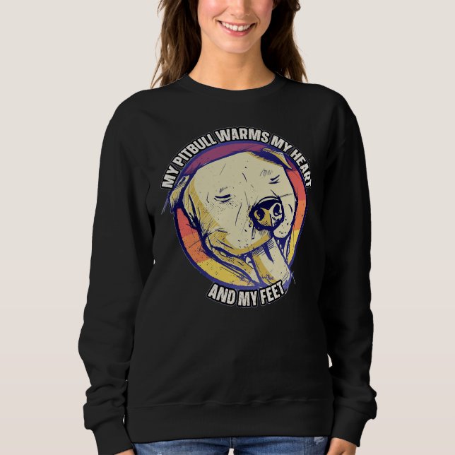 Pitbull for Pitbull Mamma eller Pitbull Pappa Pitb T Shirt (Framsida)