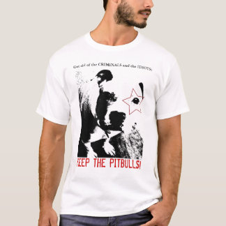 Pitbull försvarareT-tröja T-shirt