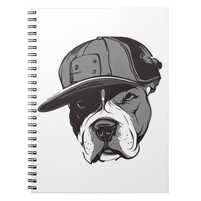 Pitbull Gangster Anteckningsbok (Framsidan)