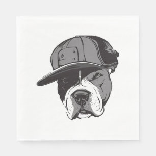 Pitbull Gangster Pappersservett