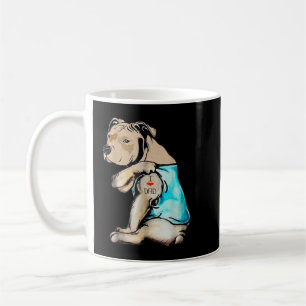 Pitbull Grammy Pit Bull Terrier Hund Pibble Mor' Kaffemugg