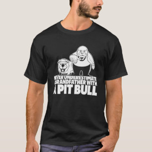 Pitbull Grandpa Hund aveln Pitbull Ban T Shirt
