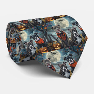 Pitbull Halloween Spooky Slips