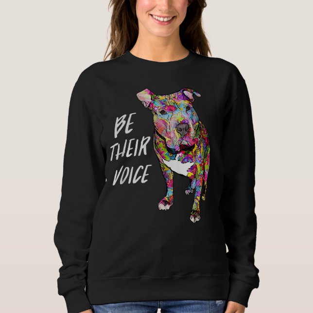 Pitbull Hippie är deras röstfred Kärlek och Pitbu T Shirt (Framsida)