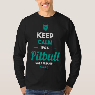 Pitbull Hund design T Shirt