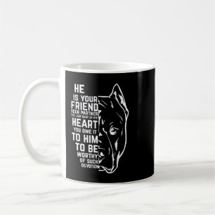 Pitbull Hund inspirational Pitbull Hund Devotion 4 Kaffemugg