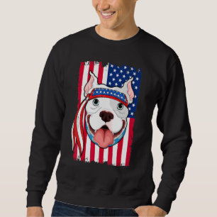Pitbull Hund Lång Ärmad Tröja