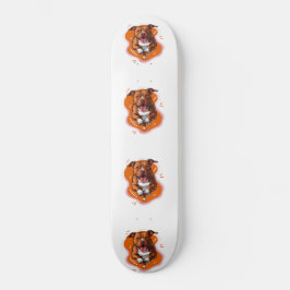 Pitbull Hund Mini Skateboard Bräda 18,5 Cm