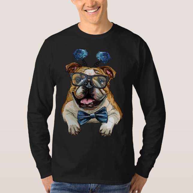 Pitbull Hund Pitbull Hund Pappa Hund Mamma Far S D T Shirt (Framsida)