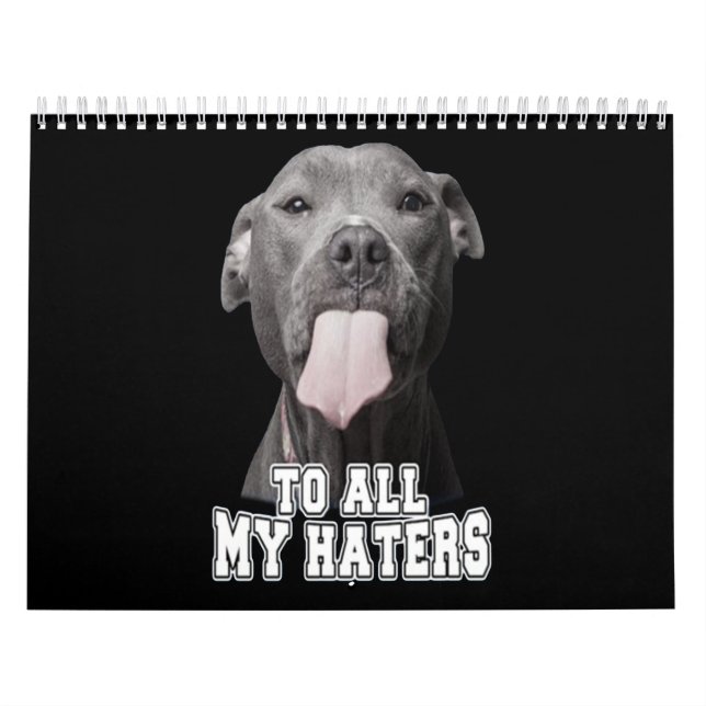 Pitbull hund till alla mina hän kalender (Omslag)