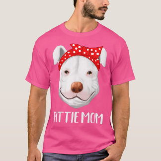 Pitbull Hundälskare Pittie Mamma Mors dag Gift T Shirt