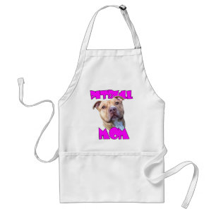Pitbull hundmamma förkläde