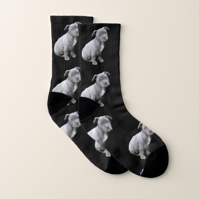Pitbull hundsockor strumpor (Par)