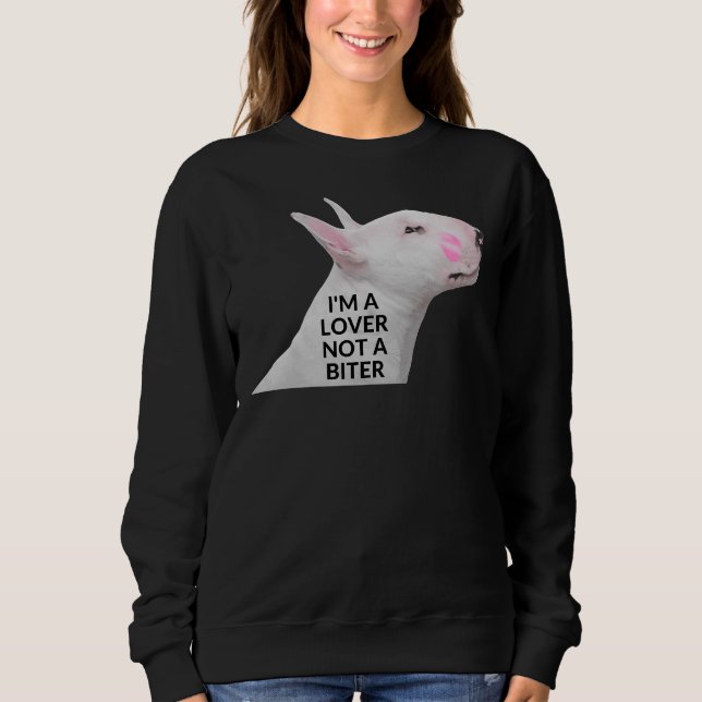 Pitbull Im A Älskare, inte en begränsning T Shirt (Framsida)