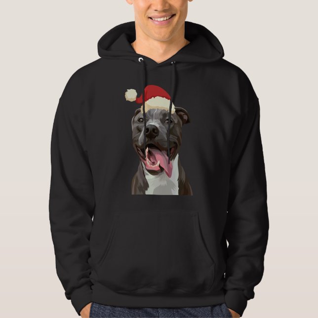 Pitbull jul 235 hoodie (Framsida)