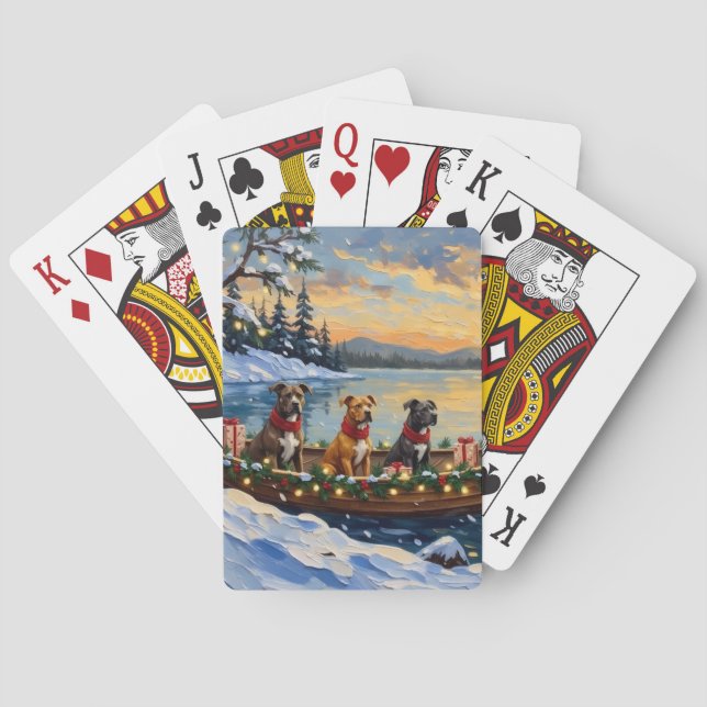 Pitbull julbåtshögtid casinokort (Baksidan)