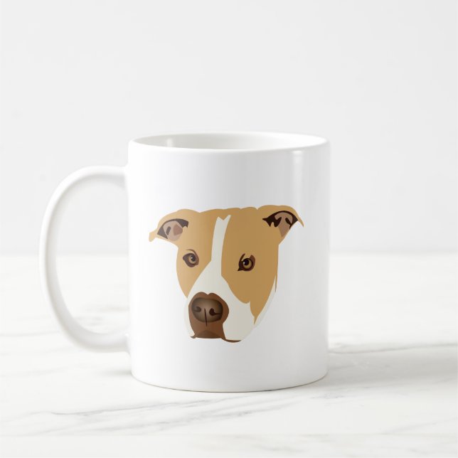 Pitbull Kaffemugg (Vänster)