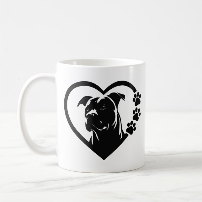 Pitbull Kaffemugg (Vänster)