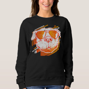Pitbull Kärlek Graffiti Sunglasses Cute Vintage Hu T Shirt