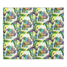 Pitbull Kärlek Kung Storlek duntäcke