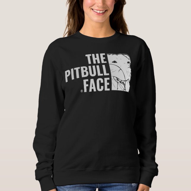 Pitbull Kärlek Pitbull Ansikte Pet Animal Lover T Shirt (Framsida)