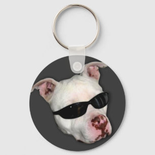 Pitbull keychain nyckelring