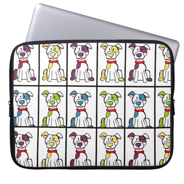 Pitbull Laptop sleeve (Framsidan)