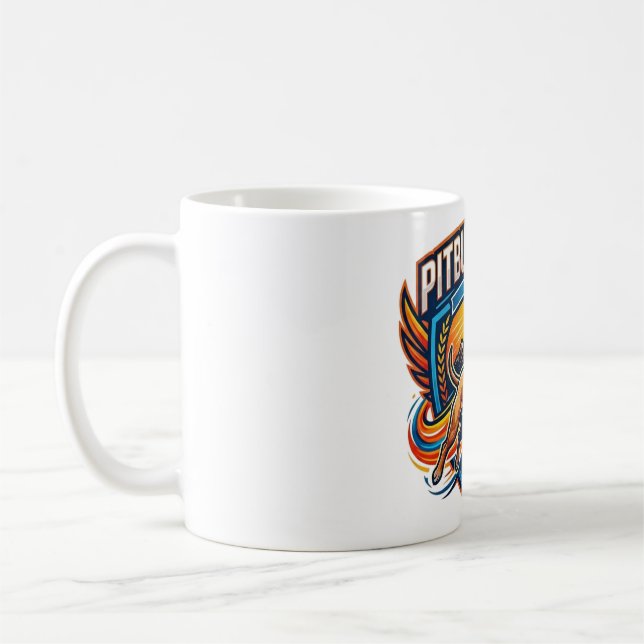 Pitbull Lions Crest Äventyr Kaffemugg (Vänster)