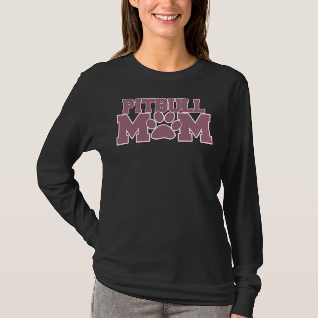 Pitbull Mamma 49 T Shirt (Framsida)