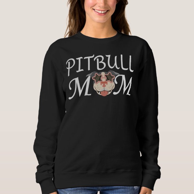 Pitbull Mamma Funny Pit Bull Mamma Avaxed Fit Pass T Shirt (Framsida)