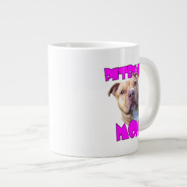 Pitbull Mamma Hund Jumbo Mugg