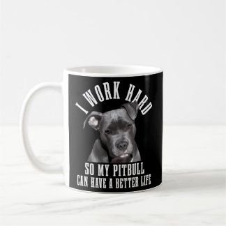 Pitbull Mamma Hund Pappa Pitbull Kaffemugg