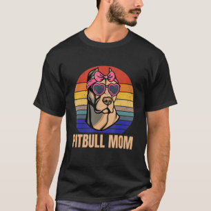 Pitbull Mamma Kärlek Pitbulls Cute Pit Bull Dog Br T Shirt