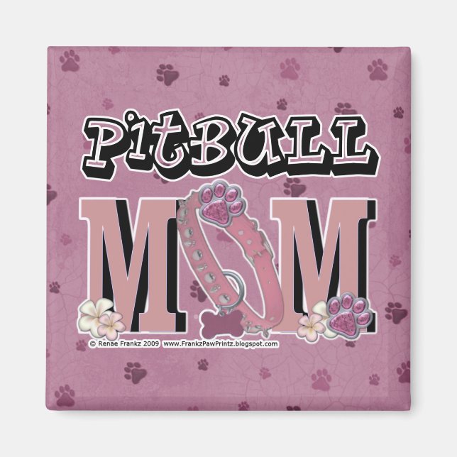 Pitbull MAMMA Magnet (Framsidan)